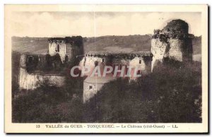 Old Postcard Valley of Guer Tonquedec Le Chateau (West Coast)