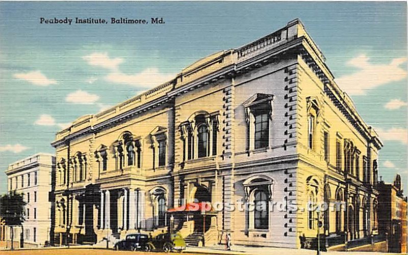 Peabody Institute in Baltimore, Maryland