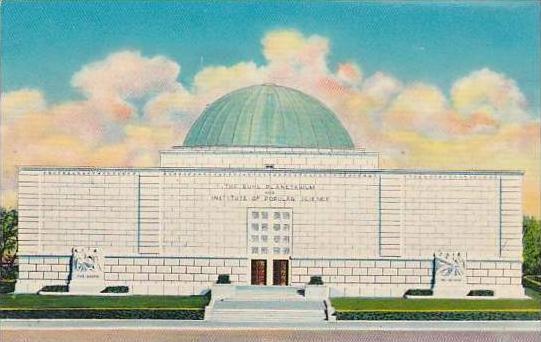 Pennsylvania Pittsburgh The Million Dollar Buhl Planetarium and Institute Of ...