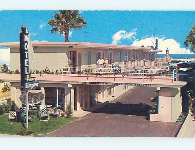 Pre-1980 OLD CARS & TUCK AWAY MOTEL Daytona Beach Florida FL M2524