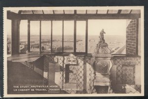 Guernsey Postcard - The Study, Hauteville House, Maison Victor Hugo RS15726