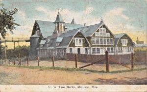 MADISON WISCONSIN-UNIVERSITY-DAIRY BUILDING POSTCARD 1910