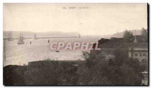 Old Postcard Brest Goulet Charter