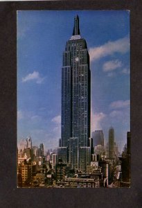 NY Empire State Bldg Building New York City NYC Postcard