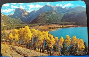 Lower Green River Lake Square Top Mountain 1975 Wyoming Vintage Postcard