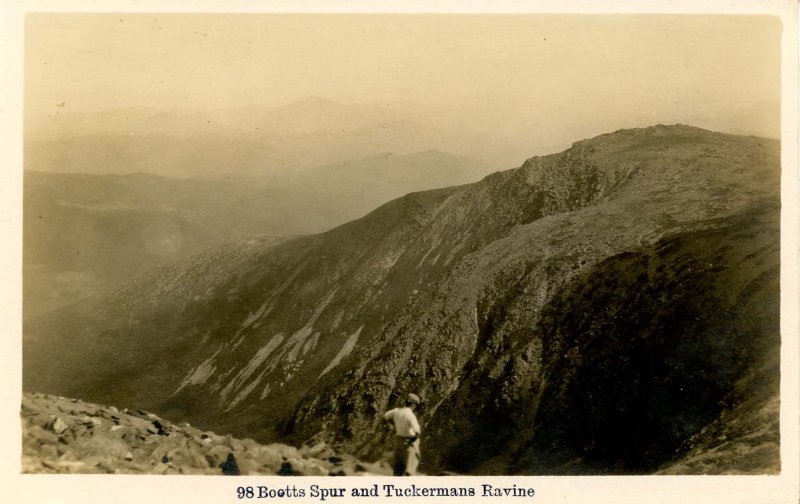 NH - Mt Washington, Boots Spur & Tuckerman Ravine   RPPC