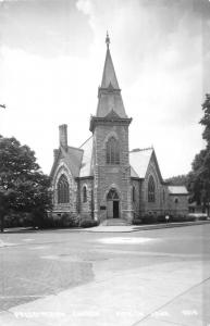 Marion Iowa Presbyterian Church Real Photo Antique Postcard K27027