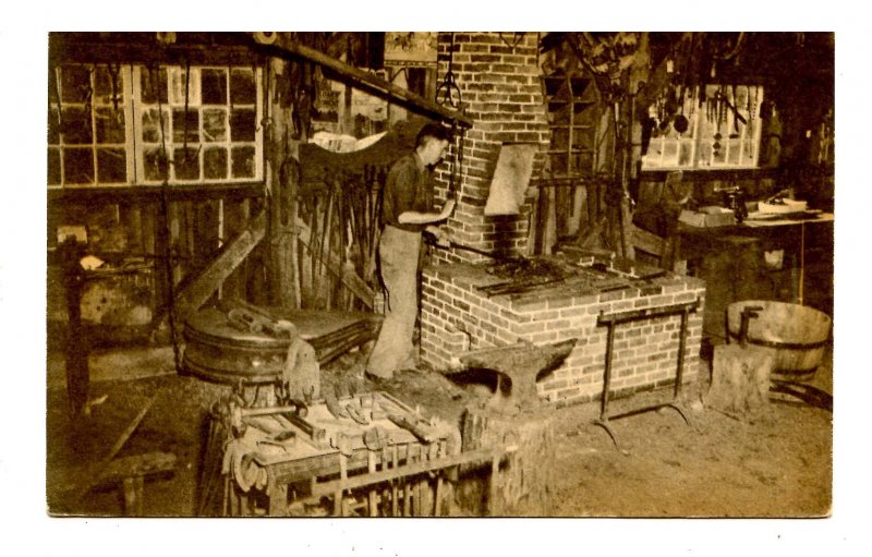 MA - Old Sturbridge Village. Blacksmith Shop