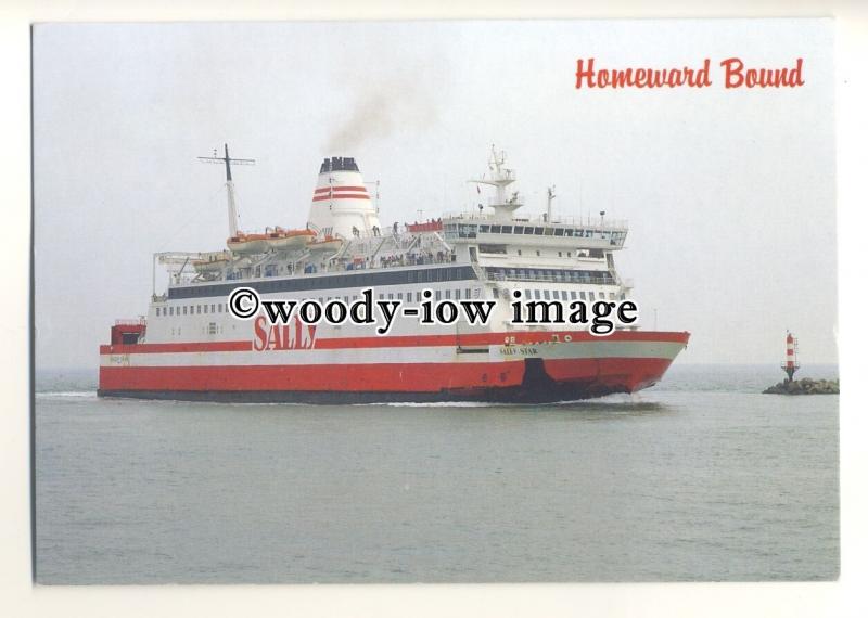 FE1471 - Sally Line Ferry - Sally Star  built 1981 ex Travemunde - postcard