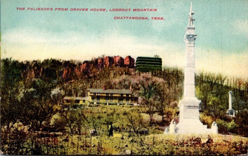 Tennessee Chattanooga Lookout Mountain The Palisades From Craven House