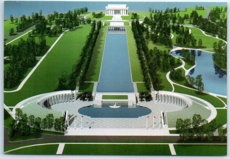 Postcard - World War II Memorial - Washington, District of Columbia