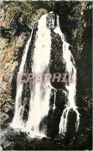 Modern Postcard Mont Dore cascade queureilh