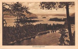 Kristiania Norway Kristianiafjorden Antique Postcard J80726