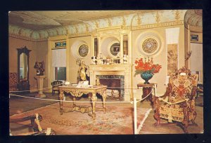 Proctor, Vermont/VT Postcard, Wilson Castle, French Drawing Room, Fireplace