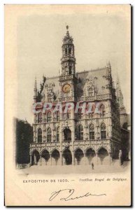 Old Postcard Royal Pavilion of Belgium Paris Exhibition 1900