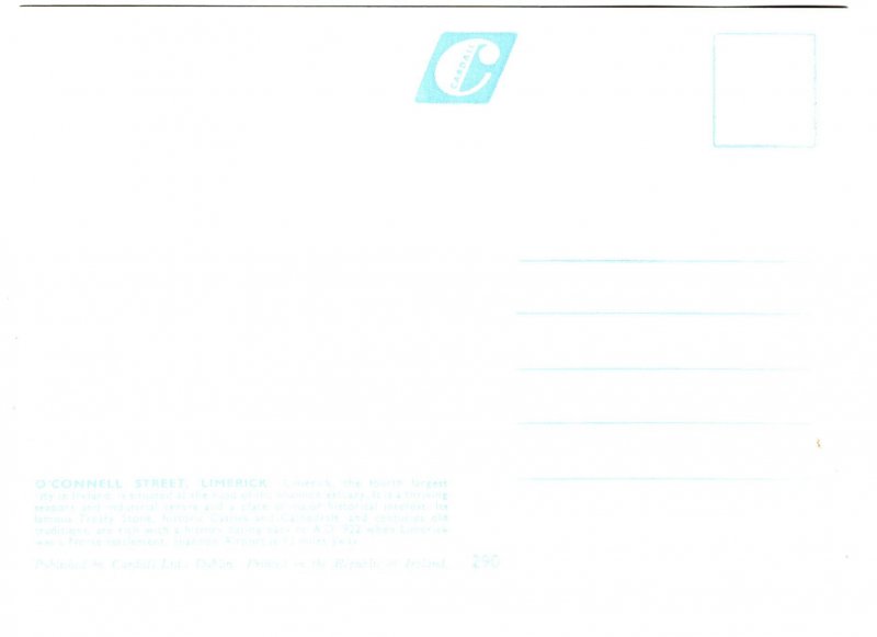 O'Connell Street, Limerick City, Ireland,