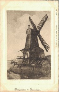 Netherlands Zaagmolen Zaandam Windmill 06.01