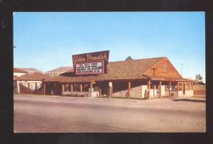 FLAGSTAFF ARIZONA ROUTE 66 GOLDEN DRUMSTICK RESTAURANT ADVERTISING POSTCARD