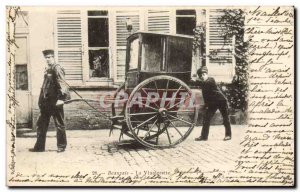 Beauvais Postcards The Old Dressing (chair carriers) TOP