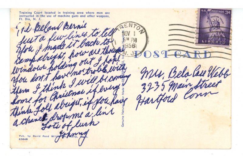 Military - Fort Dix, NJ. Weapons Training