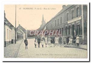 Burbure Postcard Old Street of Lillers (children) TOP