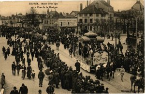 CPA TROYES Mardi - Gras - Char de la Musique (179185)