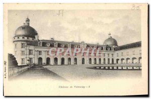 Old Postcard Chateau de Valencay