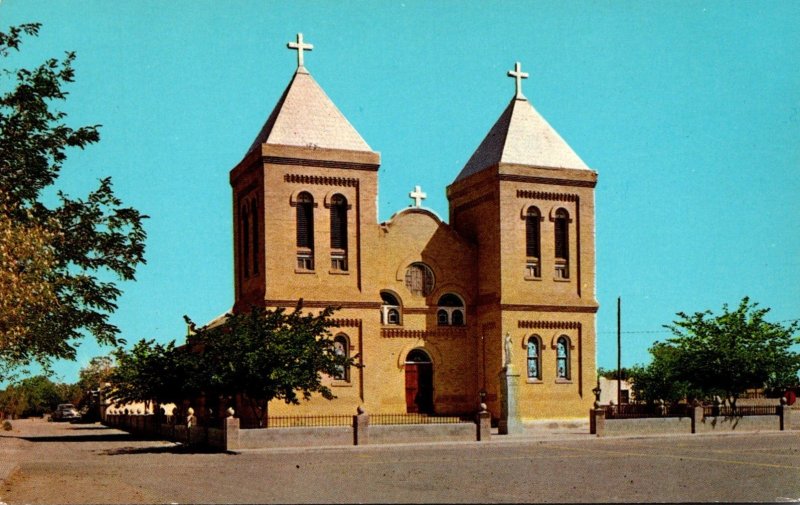 New Mexico Las Cruces Albino's Church At Mesilla