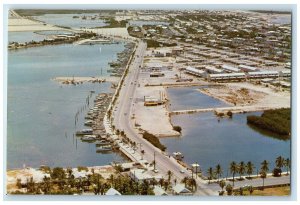 c1960 Airview Roosevelt Boulevard Stock Island Key West Florida Vintage Postcard