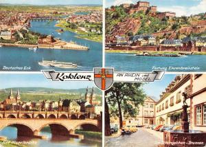 BT11138 Koblenz car voiture ship bateaux         Germany