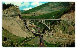 Redcliff Bridge between Leadville and Minturn, CO Postcard *6V(2)16