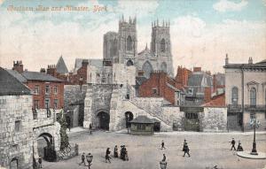 BR69873 bootham bar and minster york   uk