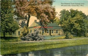 WI, Green Bay, Wisconsin, Tank Cottages, Curteich No. A-8664