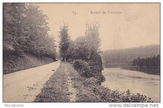 Route de Verlaine, Liege, Sy, Belgium, France, PU-1913