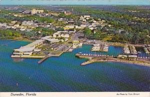 Florida Dunedin Looking East From The Bay Is The Marina Of Dunedin