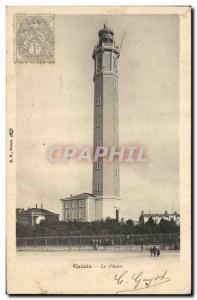 Postcard Old Lighthouse Calais