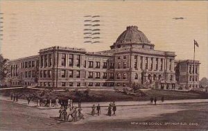 Ohio Springfield New High School 1909