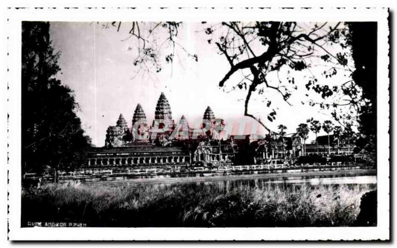 Postcard Modern Cambodia Angkor