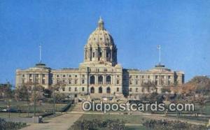 St Paul, Minnesota, MN State Capital USA 1960 postal used 1960