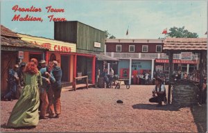 Postcard Frontier Town Madison TN Weno Radio Ranch