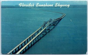 Postcard - Florida's Sunshine Skyway Bridge - St. Petersburg, Florida