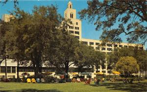 Edgewater Park Mississippi~Edgewater Gulf Hotel~US Highway 90~Chairs on Lawn~50s