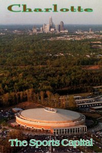 North Carolina Charlotte The Coliseum Home Of The Charlotte Hornets 1996