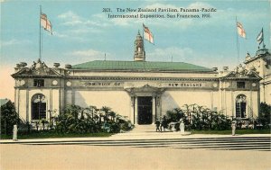 Postcard California San Francisco New Zealand Pavilion Exposition 23-3860