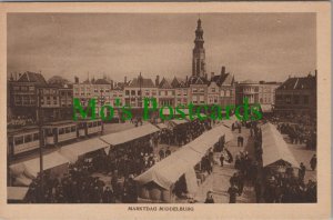 Netherlands Postcard - Marktdag Middelburg, Zeeland  RS29015