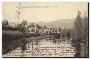 Old Postcard Clecy surroundings Conde Sur Noireau