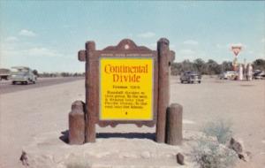 New Mexico Continental Divide U S Highway 66 Map Welcome Marker