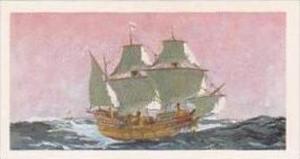 Brooke Bond Vintage Trade Card Saga Of Ships 1970 No 8 Golden Hind