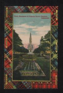 058814 UK Scott Monument & Princes Street Edinburgh Vintage PC