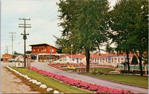 Gateway Motel & Restaurant 1000 Islands Gananoque Ontario Unused Postcard F38